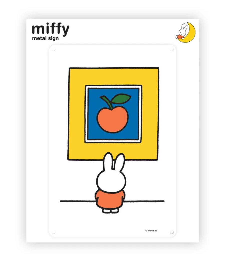 "MIFFY Apple Art Metal Sign - Vintage Decor for Home & Garden"