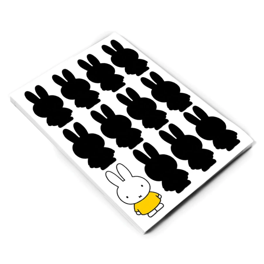 MIFFY A5 Notebook with Silhouette Design - Cute Bunny Theme Notepad for Journaling & Notes