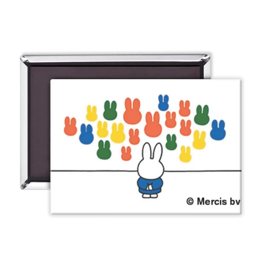 MIFFY Collectible Art Gallery Magnet - Cute Bunny Miffy Souvenir & Gift