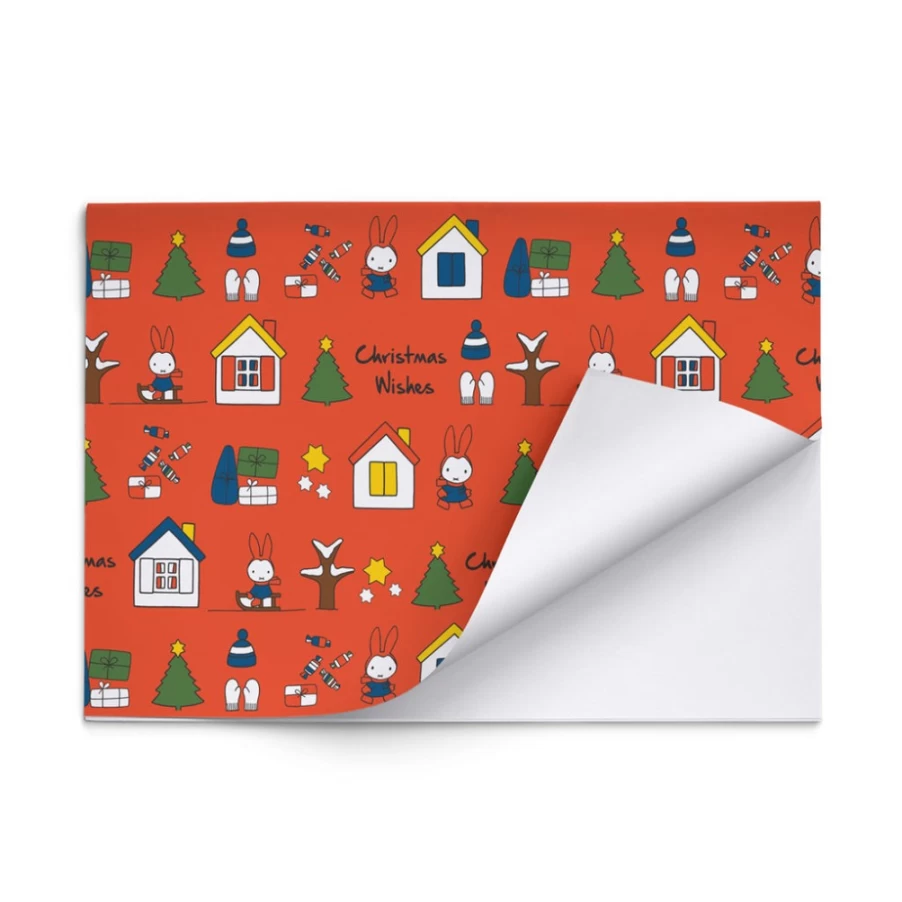 MIFFY Christmas Gift Wrap - Festive Holiday Wrapping Paper with Miffy Designs