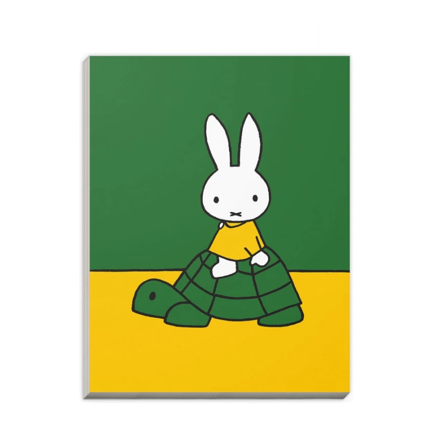 MIFFY A6 Notepad - Cute Tortoise Design for Notes & Memos