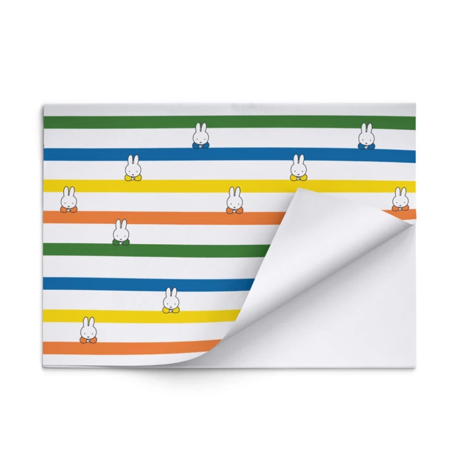 MIFFY Classic Stripes Wrapping Paper - Premium Gift Wrap for Birthdays & Celebrations