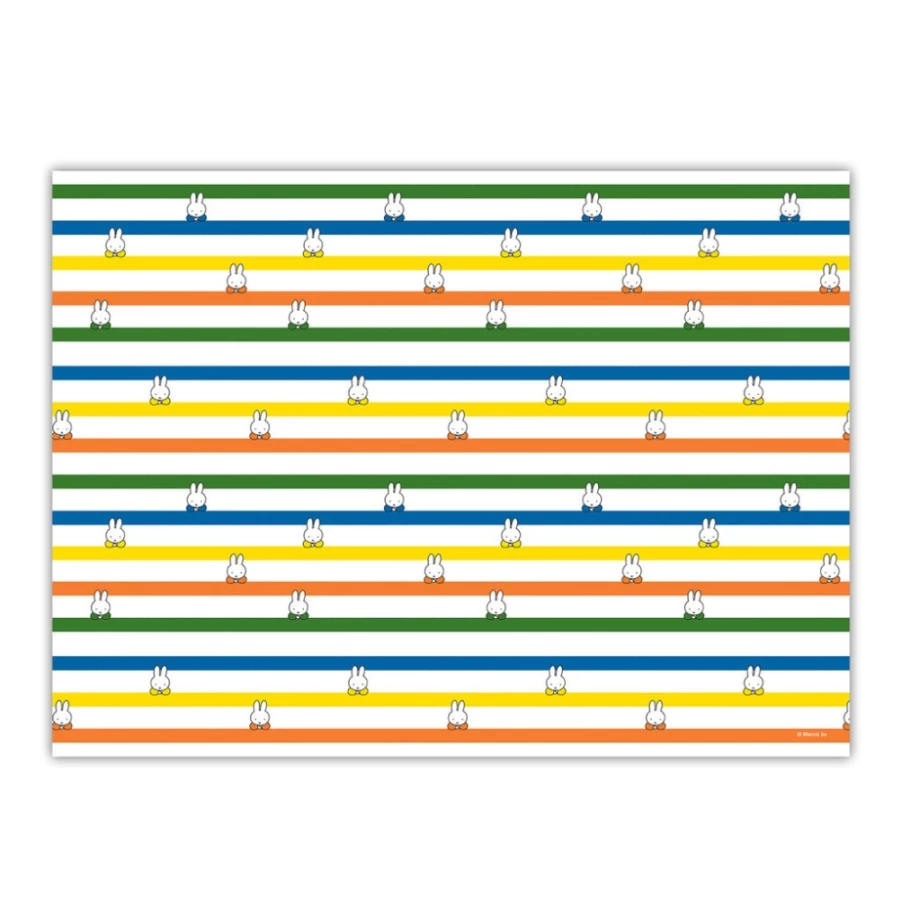 MIFFY Classic Stripes Wrapping Paper - Premium Gift Wrap for Birthdays & Celebrations
