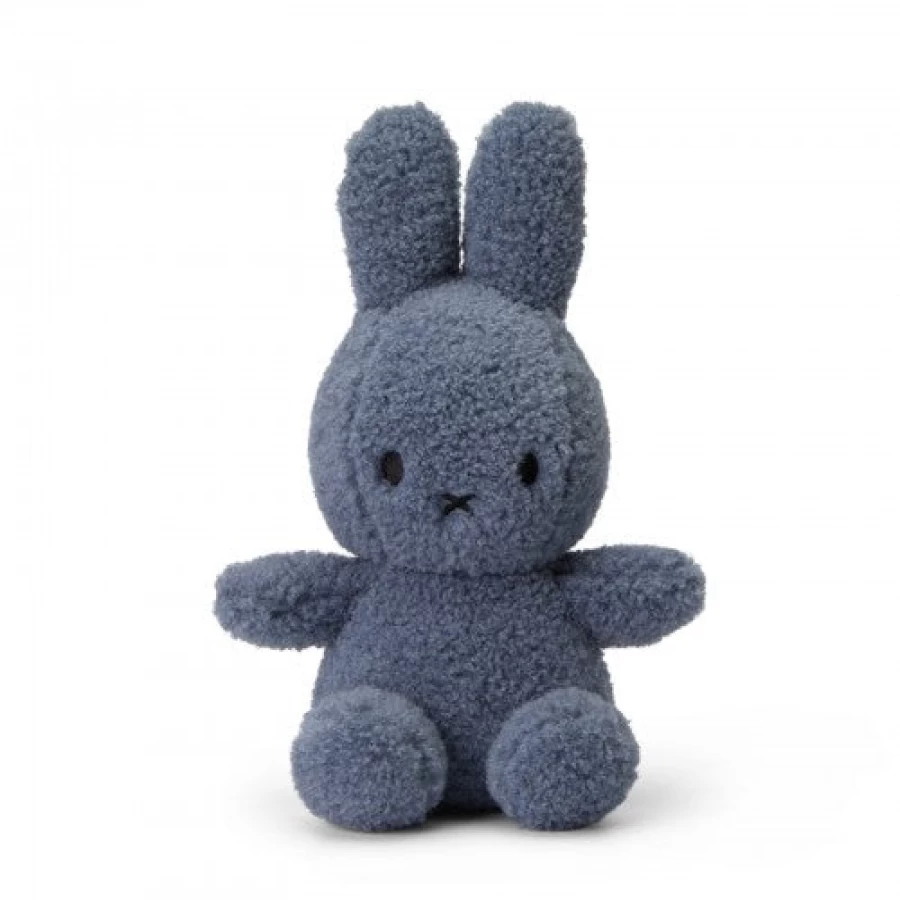 MIFFY Blue 100% Recycled Plush Toy - Eco-Friendly Stuffed Animal by MIFFY