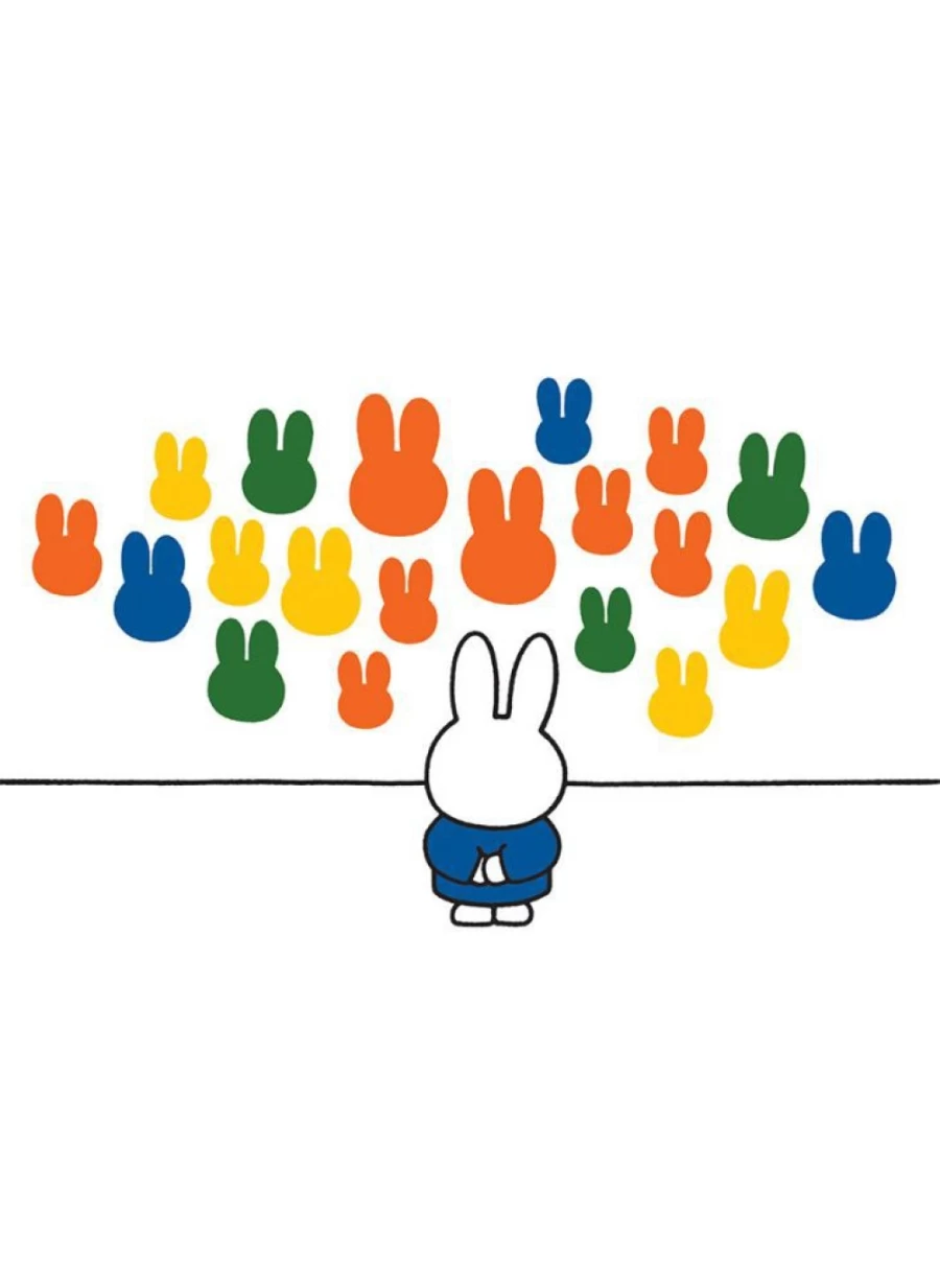 "Miffy Art Gallery Mini Poster - Collectible MIFFY Brand Wall Decor"