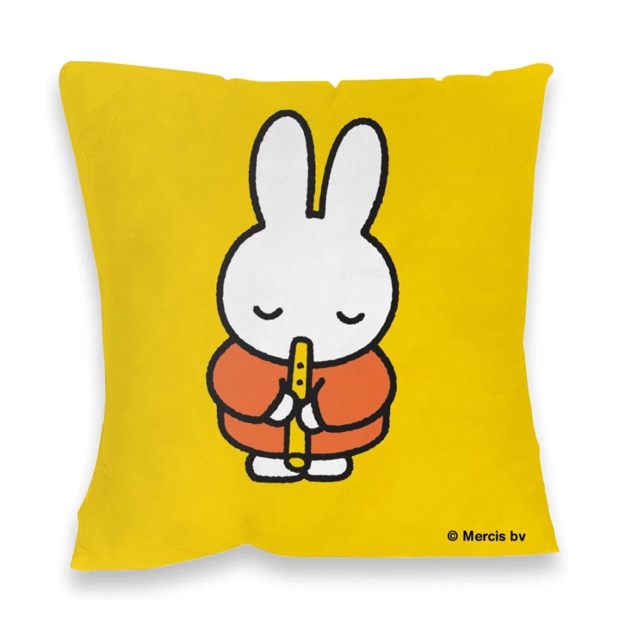 MIFFY Musical Recorder Plush Cushion – Soft Playful Nursery Decor