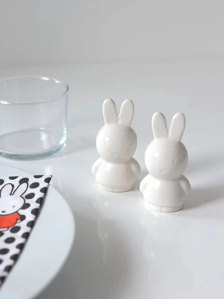 MIFFY Salt and Pepper Shakers Set - Cute Bunny Design Kitchen Essentials