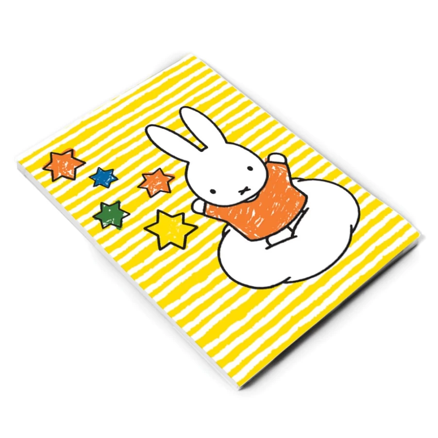 MIFFY A6 Starry Notebook - Cute Miffy Rabbit Notepad for Journaling & Notes