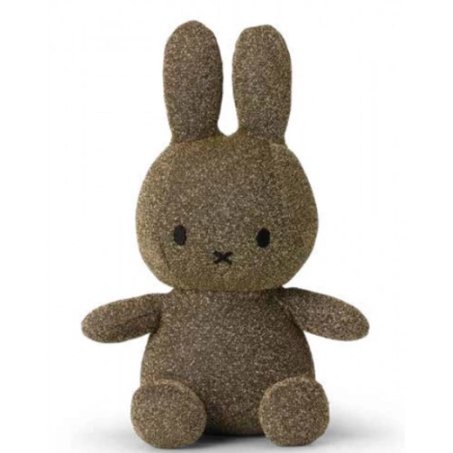 Sparkly MIFFY Brand Glitter Plush Toy - Soft Shiny Bunny Stuffed Animal for Kids Gift