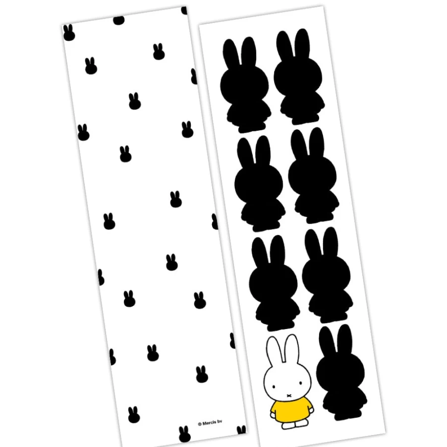 MIFFY Bunny Silhouette Bookmark - Cute Rabbit Design for Books & Journals