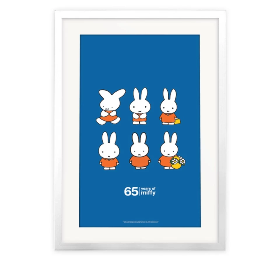 MIFFY 65th Anniversary Limited Edition Print - Collectible Evolution Art