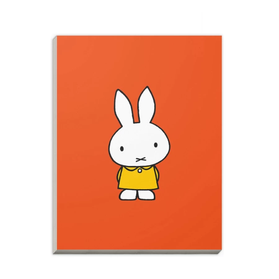 MIFFY A6 Notepad - Cute Yellow Dress Design for Notes & Memos