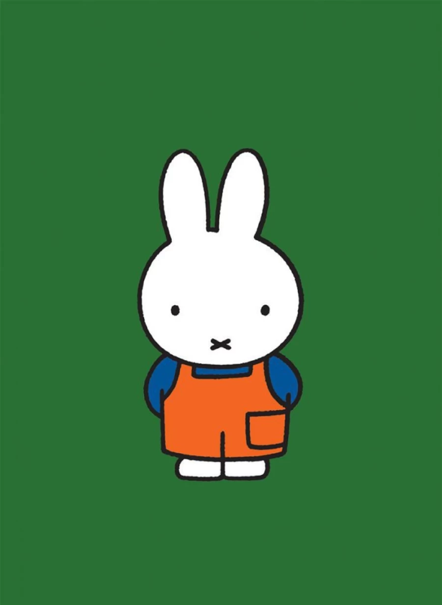 "MIFFY Dungarees Mini Poster - Official MIFFY Brand Art Print"