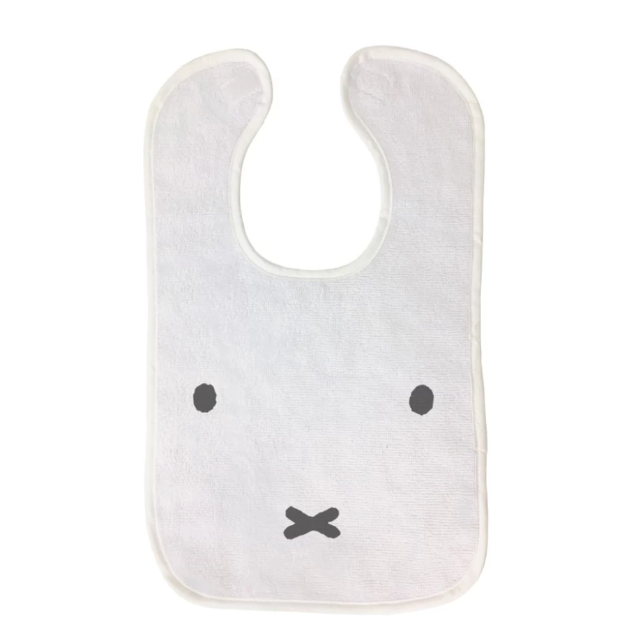 MIFFY Baby Bib - Soft Cute Bunny Design for Mess-Free Feeding