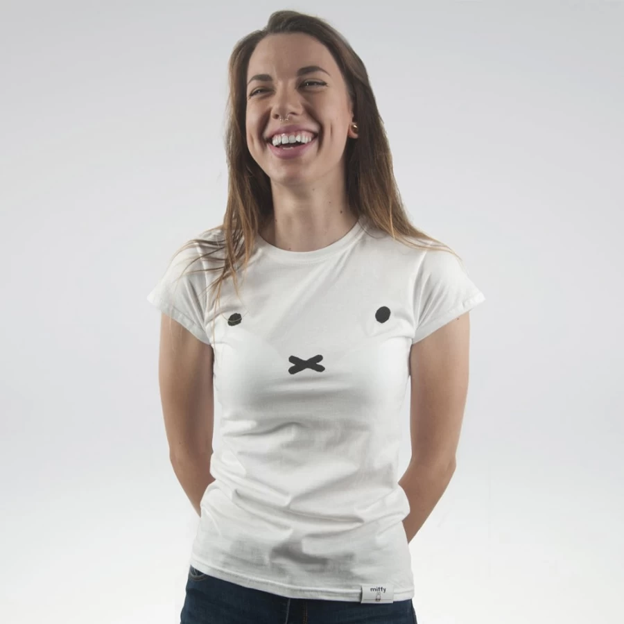 MIFFY Women's Graphic T-Shirt | Official MIFFY Brand Cotton Tee