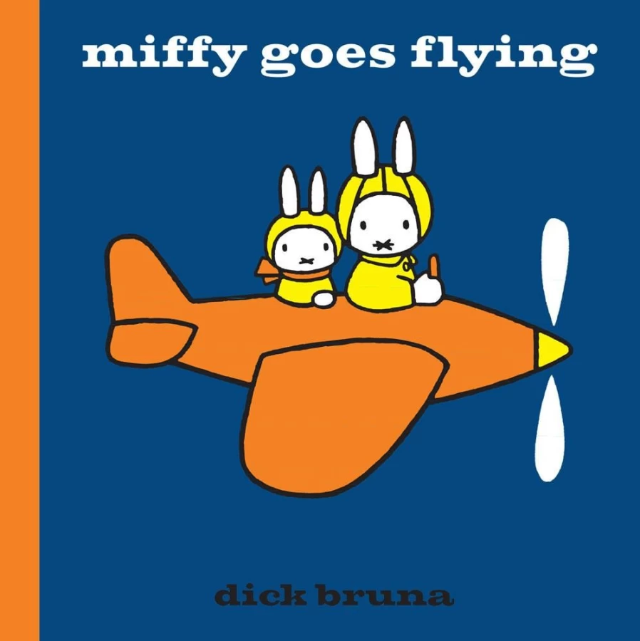 "MIFFY Original Storybook: Miffy Goes Flying - Children's Classic Book by Dick Bruna"