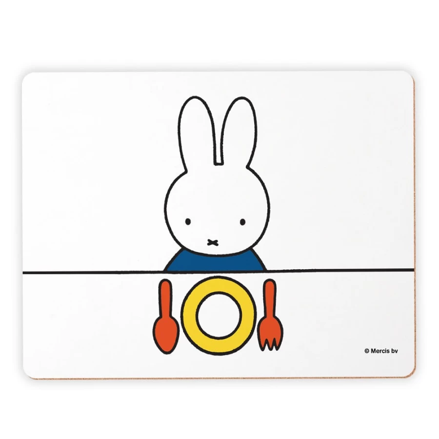 MIFFY Kids' Dinner Table Placemat - Fun Bunny Design for Mealtime
